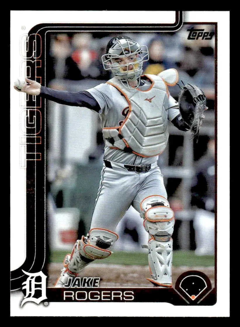 2025 Topps #55 Jake Rogers - Baseball Card Single