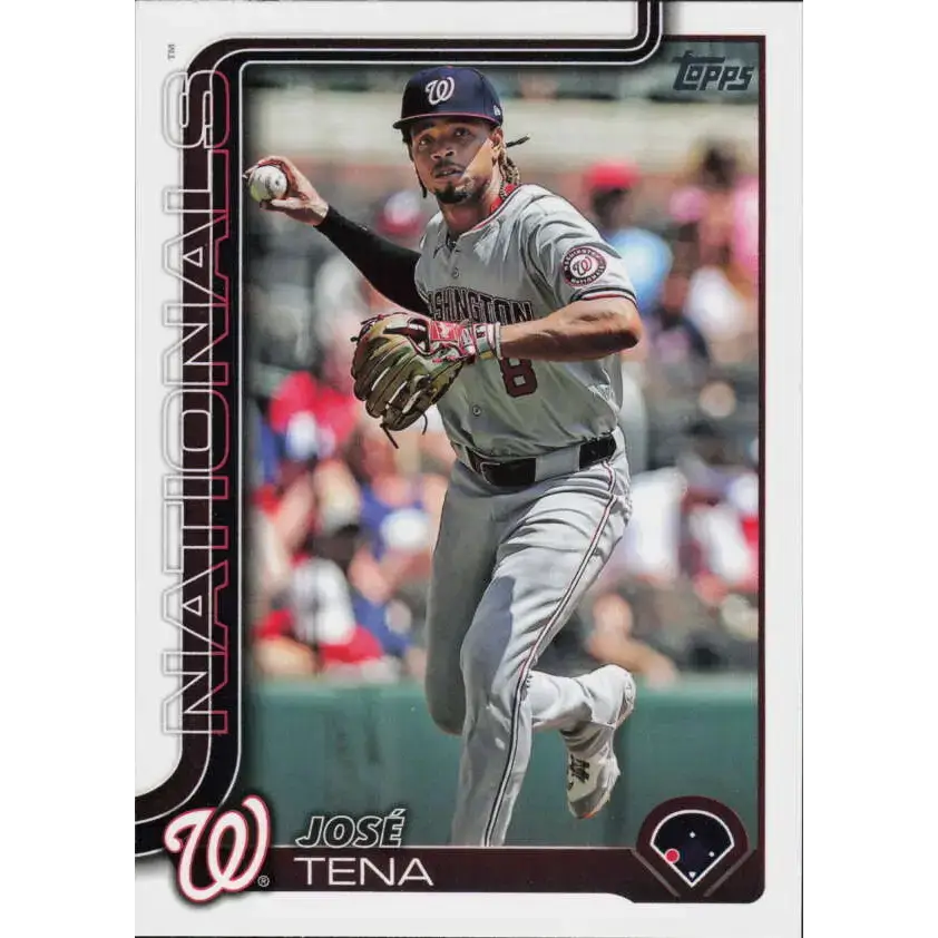 2025 Topps #552 Jose Tena NM-MT Washington Nationals Baseball Card - Baseball Card Single
