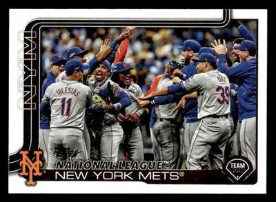 2025 Topps #553 New York Mets - Baseball Card Single