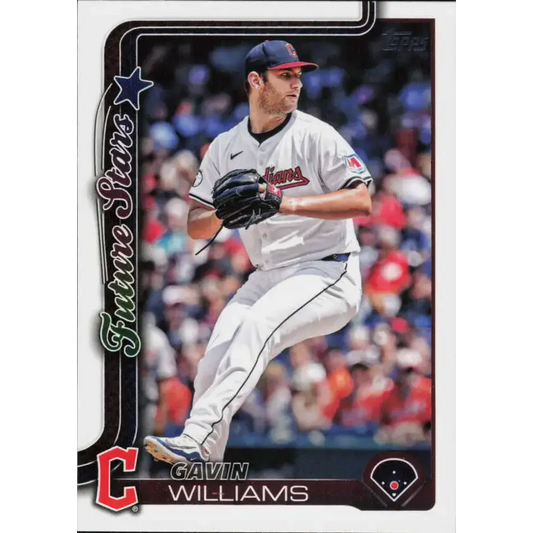 2025 Topps #554 Gavin Williams NM-MT Cleveland Guardians Baseball Card