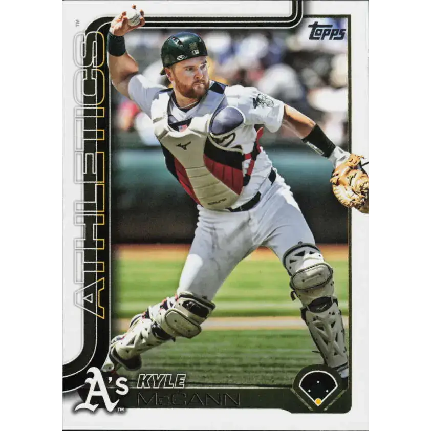 2025 Topps #555 Kyle McCann NM-MT Athletics Baseball Card