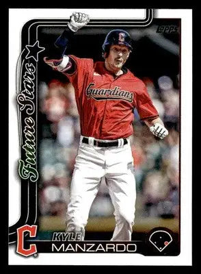 2025 Topps #557 Kyle Manzardo - Baseball Card Single