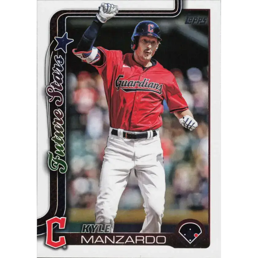 2025 Topps #557 Kyle Manzardo NM-MT Cleveland Guardians Baseball Card