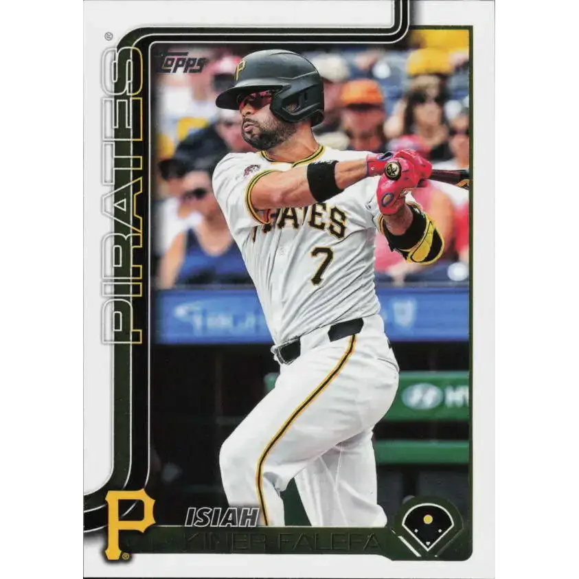 2025 Topps #559 Isiah Kiner-Falefa NM-MT Pittsburgh Pirates Baseball Card - Baseball Card Single