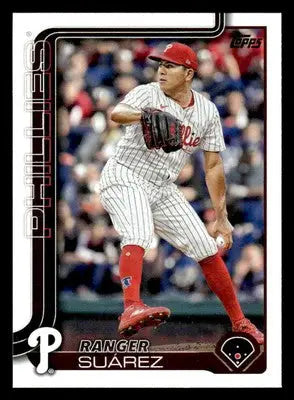 2025 Topps #56 Ranger Suárez - Baseball Card Single