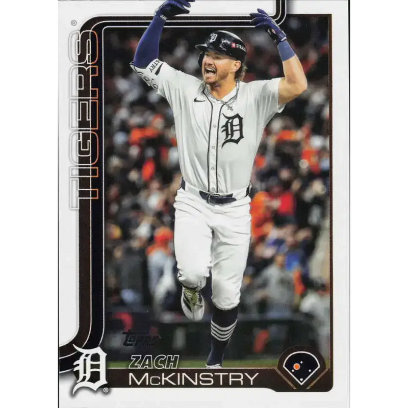 2025 Topps #560 Zach McKinstry NM-MT Detroit Tigers Baseball Card - Baseball Card Single