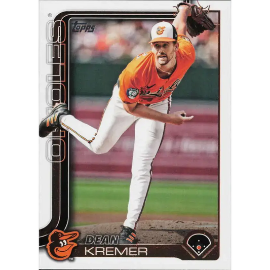2025 Topps #563 Dean Kremer NM-MT Baltimore Orioles Baseball Card - Baseball Card Single