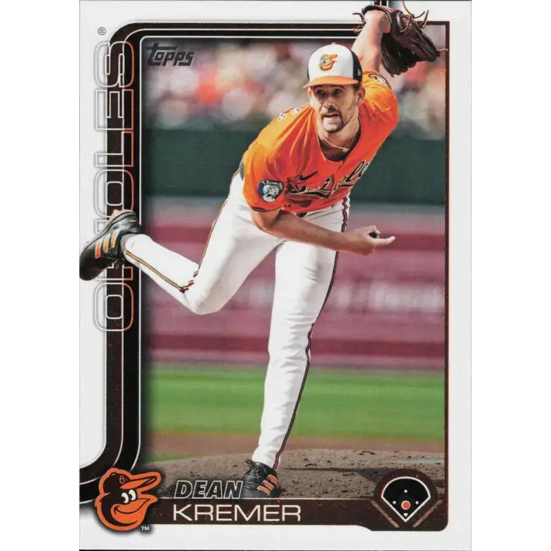 2025 Topps #563 Dean Kremer NM-MT Baltimore Orioles Baseball Card - Baseball Card Single