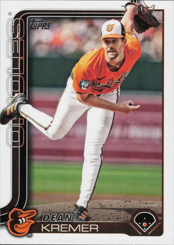 2025 Topps #563 Dean Kremer NM-MT Orioles ID:78428 - Baseball Card Single