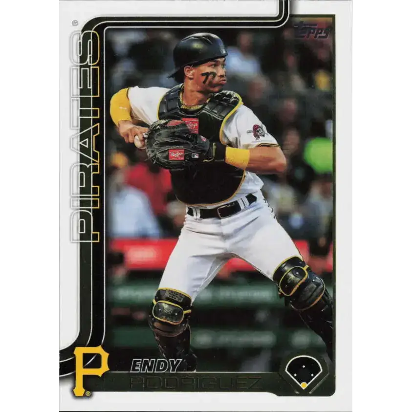 2025 Topps #564 Endy Rodriguez NM-MT Pittsburgh Pirates Baseball Card - Baseball Card Single