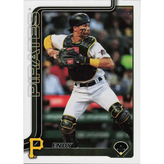 2025 Topps #564 Endy Rodriguez NM-MT Pittsburgh Pirates Baseball Card - Baseball Card Single