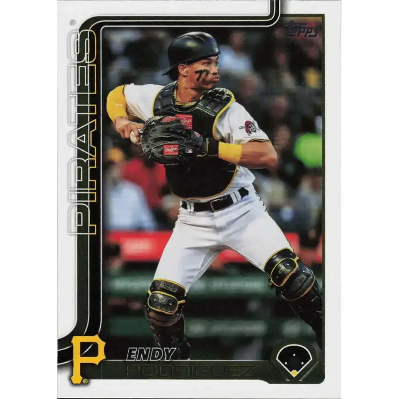 2025 Topps #564 Endy Rodriguez NM-MT Pittsburgh Pirates Baseball Card - Baseball Card Single