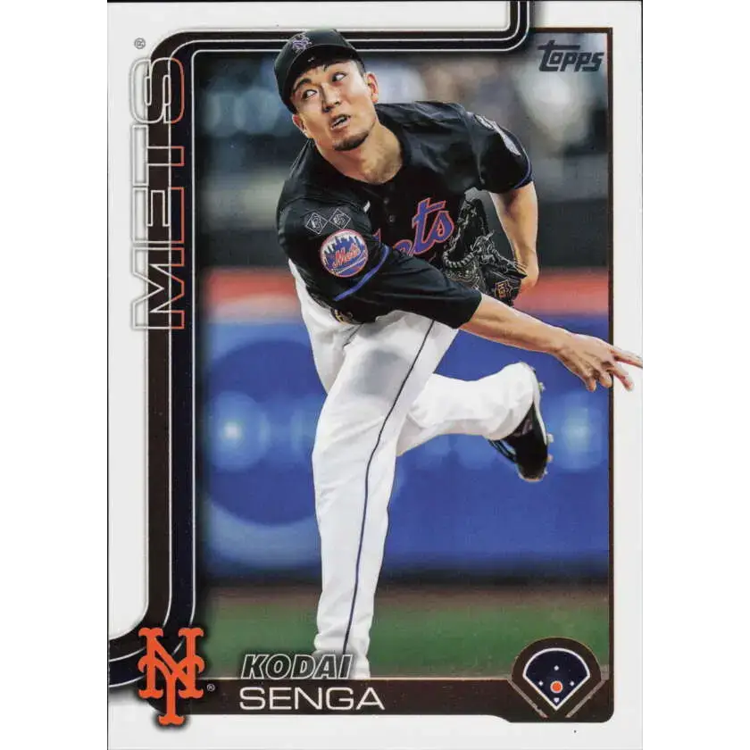 2025 Topps #569 Kodai Senga NM-MT New York Mets Baseball Card - Baseball Card Single