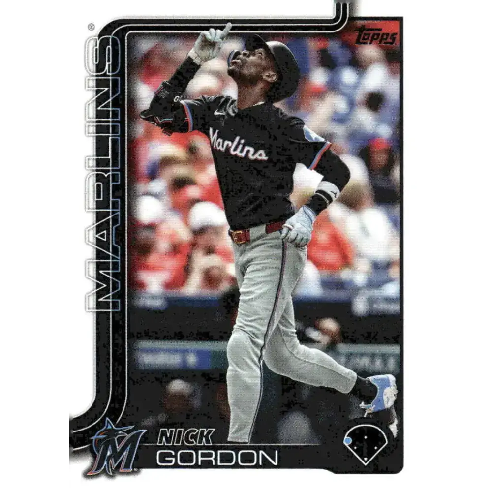 2025 Topps #57 Nick Gordon NM-MT Miami Marlins Baseball Card - Baseball Card Single