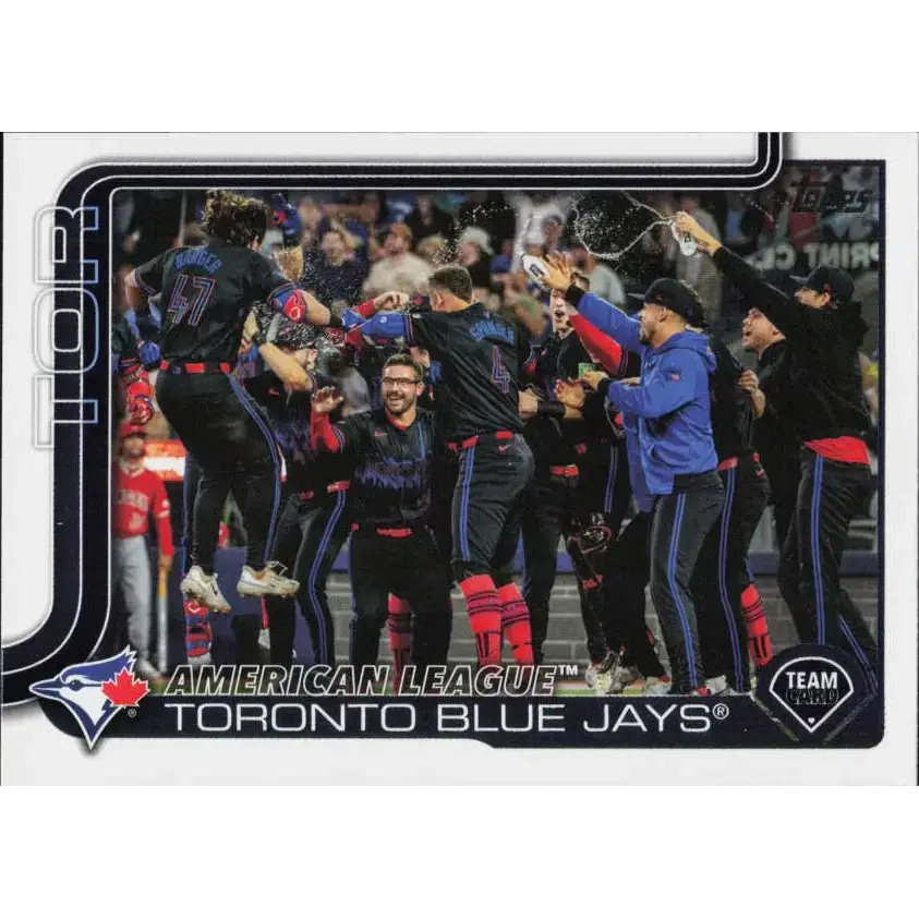 2025 Topps #570 Toronto Blue Jays NM-MT Toronto Blue Jays Baseball Card - Baseball Card Single