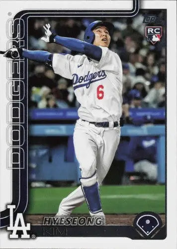 2025 Topps #573 Hyeseong Kim NM-MT RC Rookie Dodgers ID:78434 - Baseball Card Single