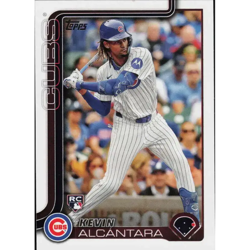 2025 Topps #578 Kevin Alcantara NM-MT RC Rookie Chicago Cubs Baseball Card - Baseball Card Single