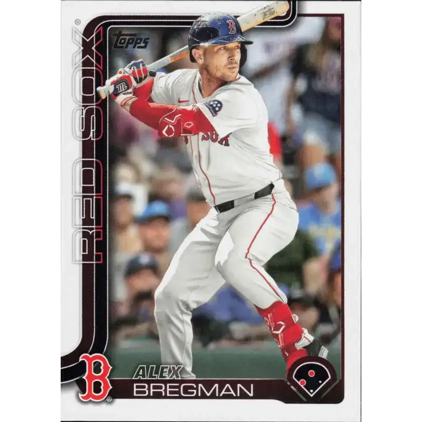 2025 Topps #583 Alex Bregman NM-MT Boston Red Sox Baseball Card - Baseball Card Single