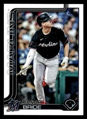 2025 Topps #585 Jonah Bride - Baseball Card Single