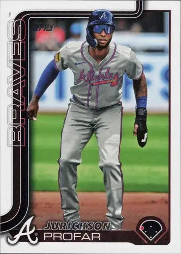 2025 Topps #588 Jurickson Profar NM-MT Braves ID:78440 - Baseball Card Single