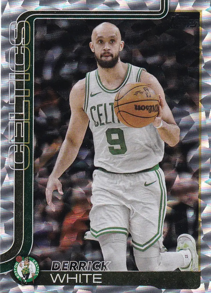 2025 TOPPS #6 DERRICK WHITE DIAMONTE- BOSTON CELTICS