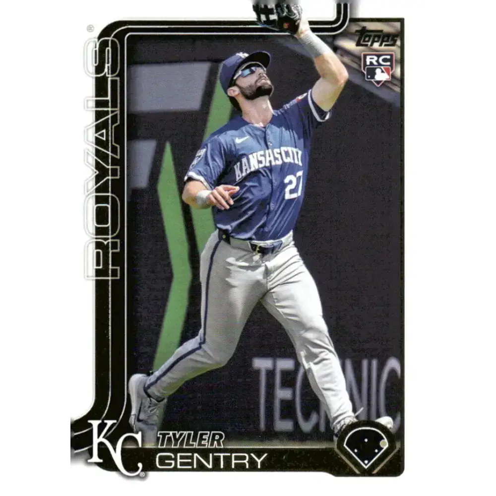 2025 Topps #6 Tyler Gentry NM-MT RC Rookie Kansas City Royals Baseball Card - Baseball Card Single