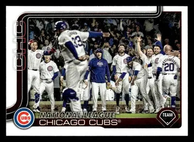 2025 Topps #60 Chicago Cubs - Baseball Card Single