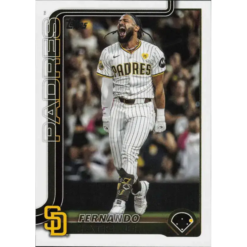 2025 Topps #600 Fernando Tatis Jr. NM-MT San Diego Padres Baseball Card - Baseball Card Single