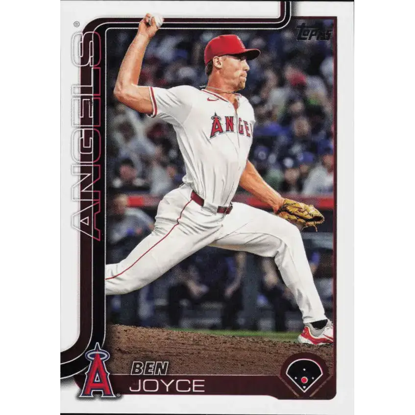 2025 Topps #602 Ben Joyce NM-MT Los Angeles Angels Baseball Card - Baseball Card Single