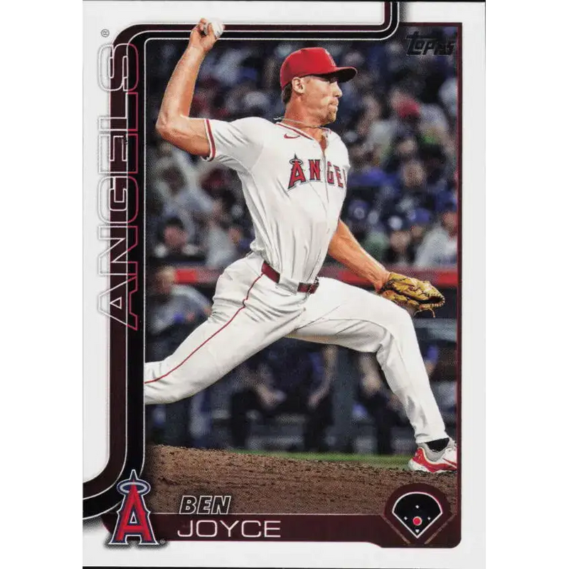 2025 Topps #602 Ben Joyce NM-MT Los Angeles Angels Baseball Card - Baseball Card Single