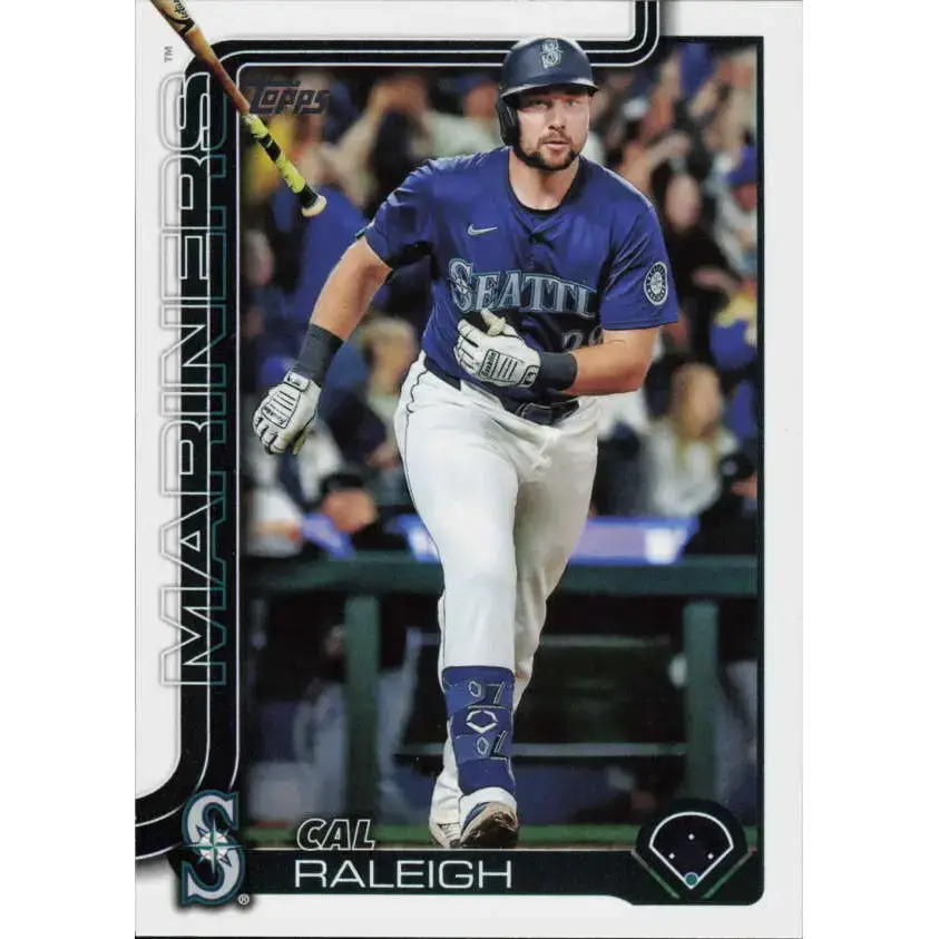 2025 Topps #603 Cal Raleigh NM-MT Seattle Mariners Baseball Card - Baseball Card Single