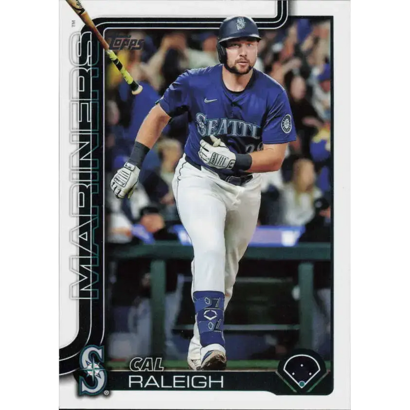 2025 Topps #603 Cal Raleigh NM-MT Seattle Mariners Baseball Card - Baseball Card Single