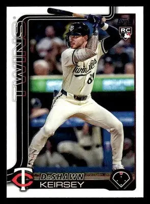 2025 Topps #605 DaShawn Keirsey - Baseball Card Single