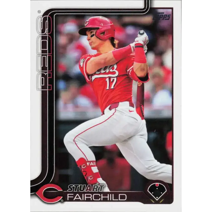 2025 Topps #608 Stuart Fairchild NM-MT Cincinnati Reds Baseball Card - Baseball Card Single