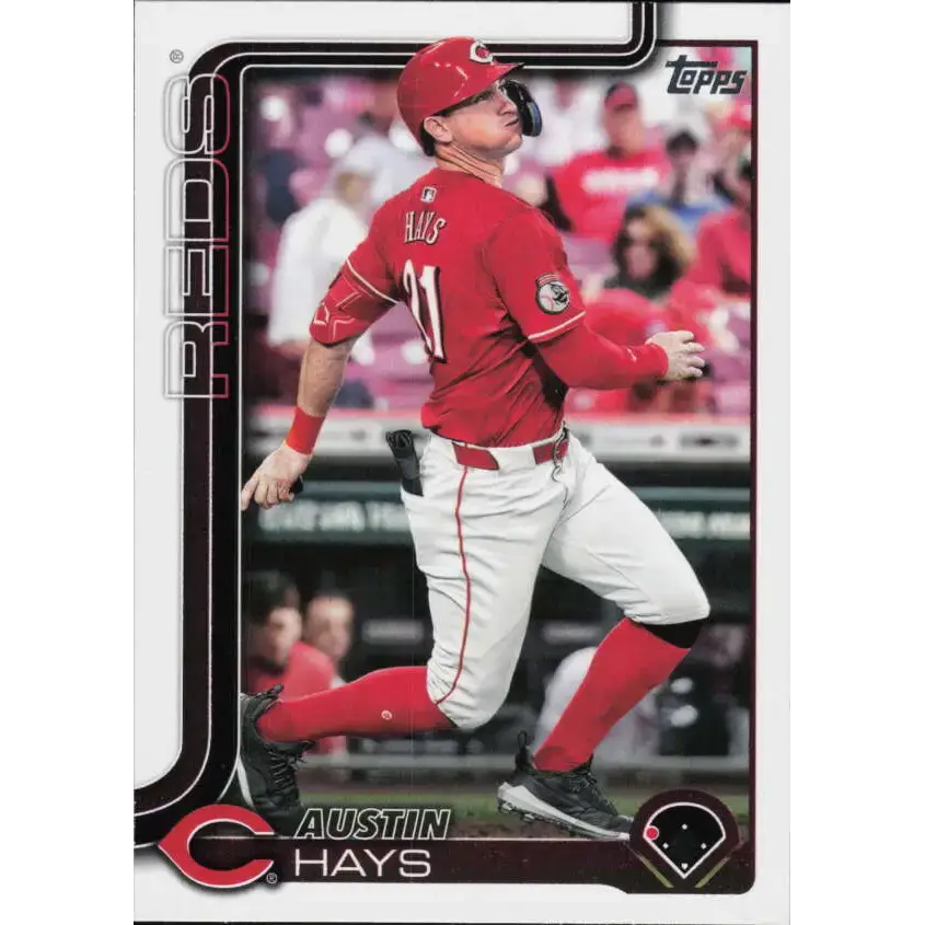 2025 Topps #613 Austin Hays NM-MT Cincinnati Reds Baseball Card - Baseball Card Single