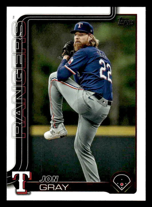 2025 Topps #62 Jon Gray - Baseball Card Single
