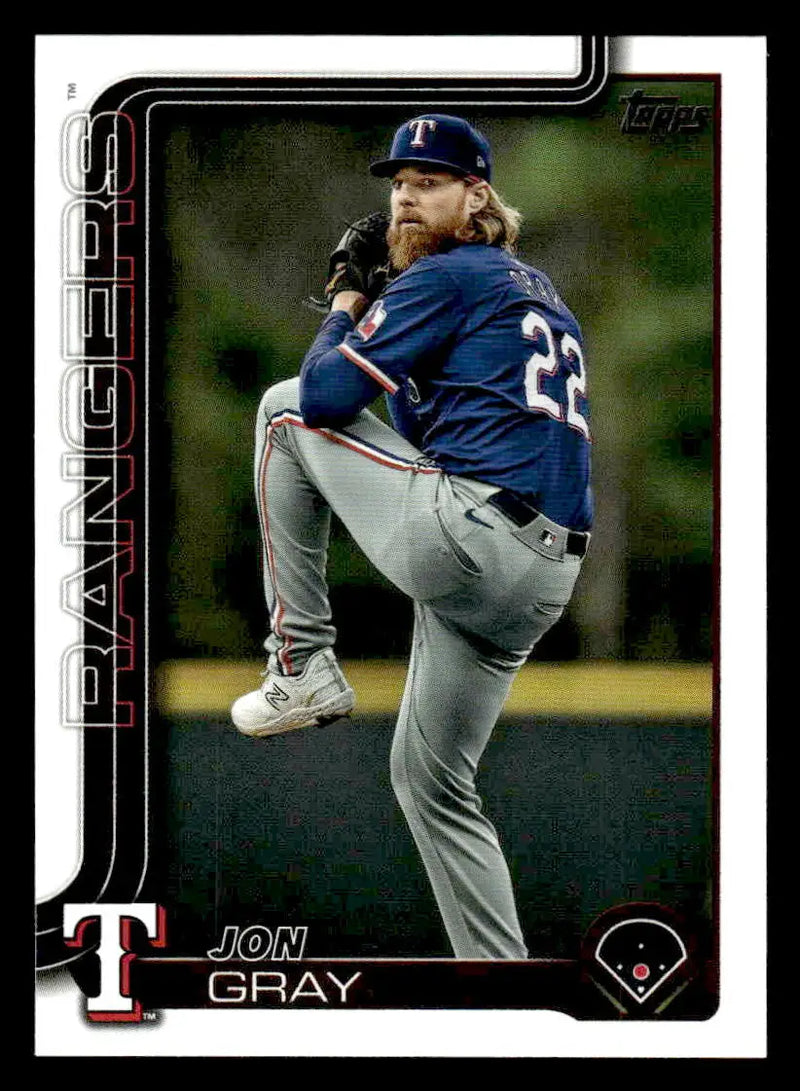 2025 Topps #62 Jon Gray - Baseball Card Single