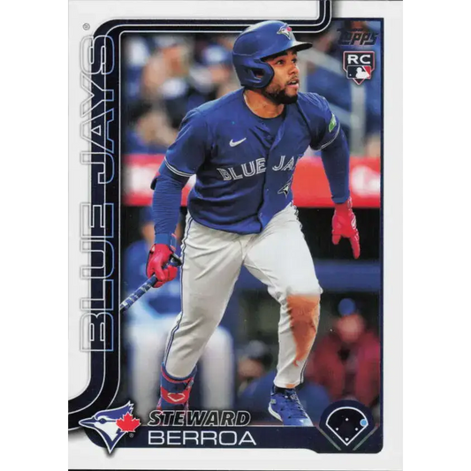 2025 Topps #622 Steward Berroa NM-MT RC Rookie Toronto Blue Jays Baseball Card