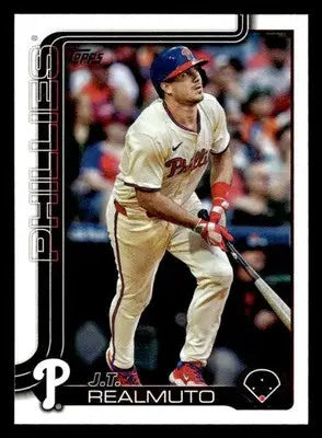 2025 Topps #625 J.T. Realmuto - Baseball Card Single