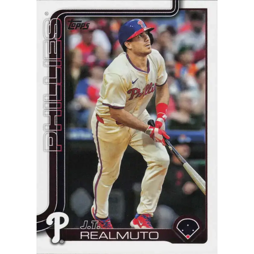2025 Topps #625 J.T. Realmuto NM-MT Philadelphia Phillies Baseball Card - Baseball Card Single