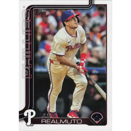 2025 Topps #625 J.T. Realmuto NM-MT Philadelphia Phillies Baseball Card