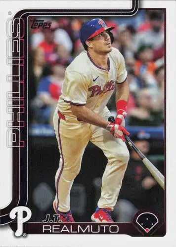 2025 Topps #625 J.T. Realmuto NM-MT Phillies ID:78454 - Baseball Card Single