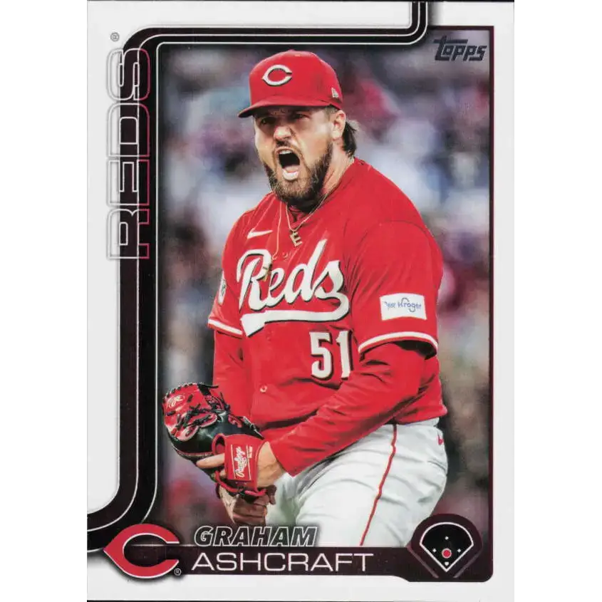 2025 Topps #626 Graham Ashcraft NM-MT Cincinnati Reds Baseball Card - Baseball Card Single