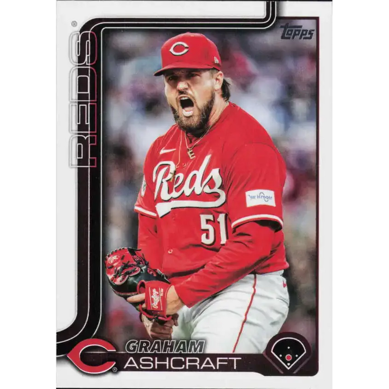 2025 Topps #626 Graham Ashcraft NM-MT Cincinnati Reds Baseball Card - Baseball Card Single