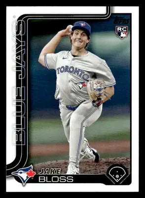 2025 Topps #63 Jake Bloss - Baseball Card Single