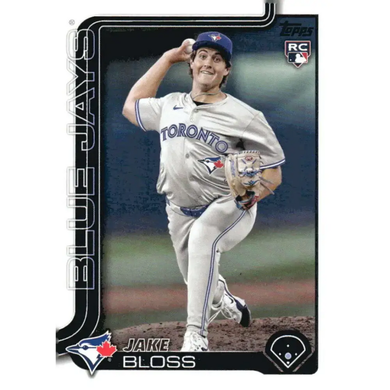 2025 Topps #63 Jake Bloss NM-MT RC Rookie Toronto Blue Jays Baseball Card - Baseball Card Single