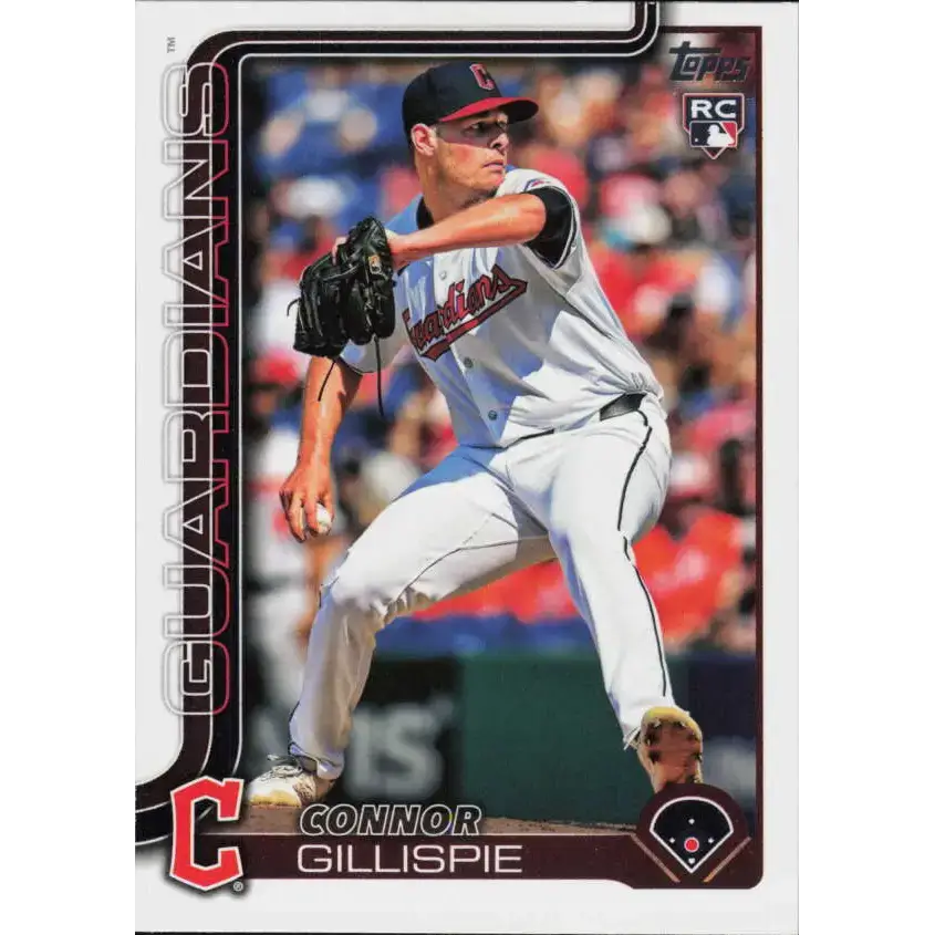 2025 Topps #632 Connor Gillispie NM-MT RC Rookie Cleveland Guardians Baseball Card - Baseball Card Single