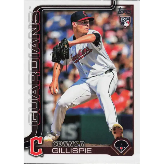2025 Topps #632 Connor Gillispie NM-MT RC Rookie Cleveland Guardians Baseball Card