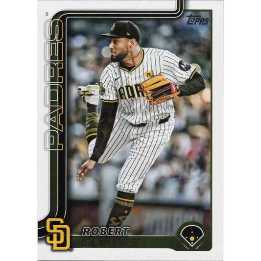 2025 Topps #633 Robert Suarez NM-MT San Diego Padres Baseball Card - Baseball Card Single