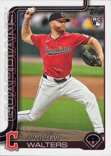 2025 Topps #637 Andrew Walters NM-MT RC Rookie Guardians ID:78462 - Baseball Card Single